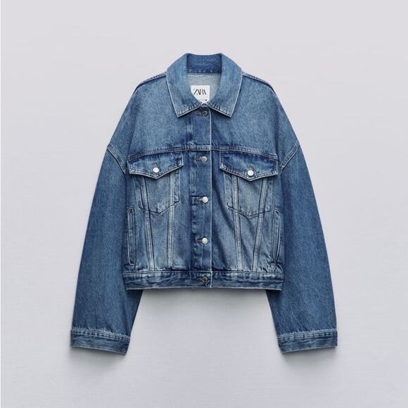 ZARA DENIM JACKET ZW LIMITED EDITION - Picture 2 of 8